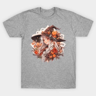 Cute Autumn Witch T-Shirt